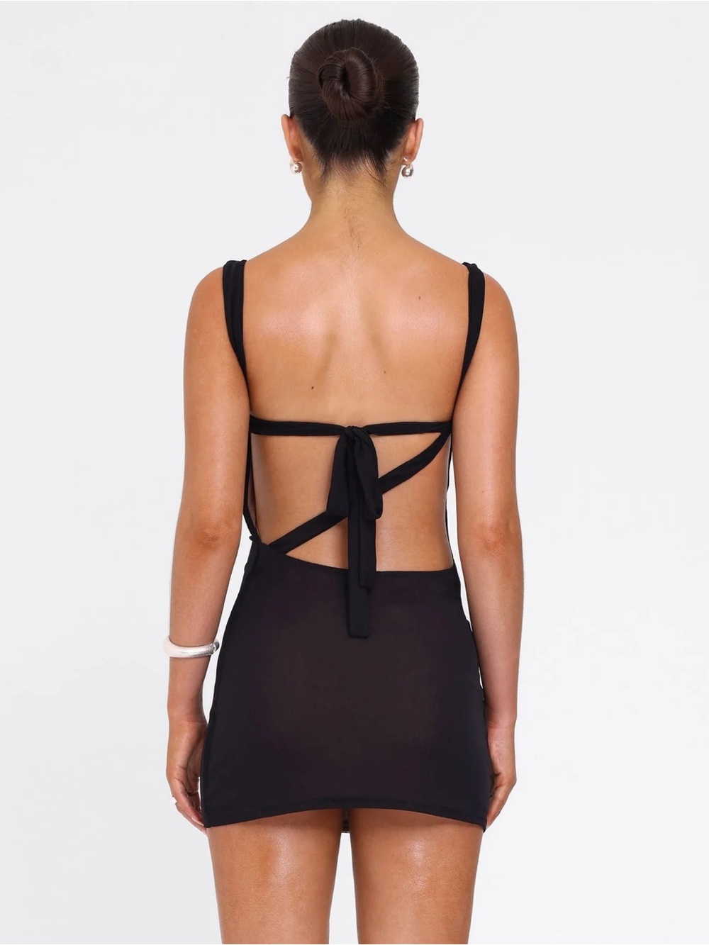 Black Bodycon Dress - Picture 4 of 4